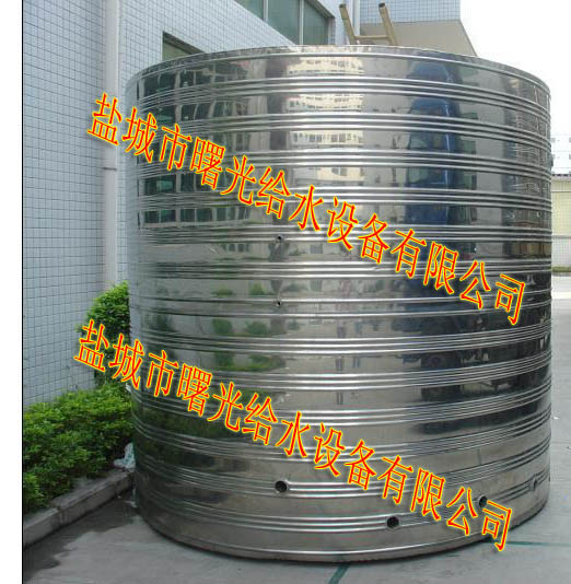 银珠不锈钢圆柱形水箱5